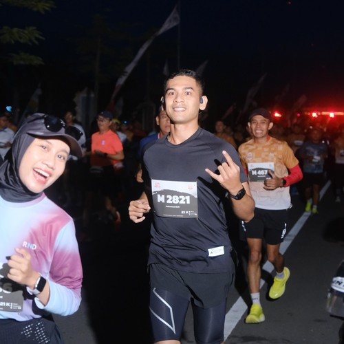 Race photo from KEDIRI HALF MARATHON 2026