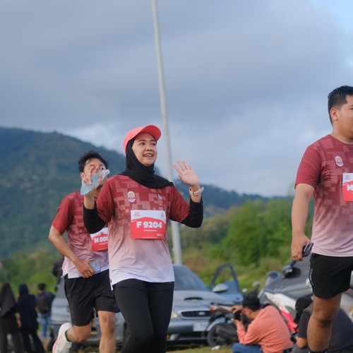 Race photo from KEDIRI HALF MARATHON 2026