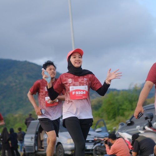 Race photo from KEDIRI HALF MARATHON 2026