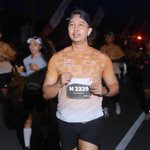 Race photo from KEDIRI HALF MARATHON 2026