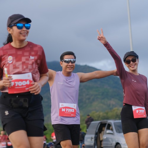 Race photo from KEDIRI HALF MARATHON 2026