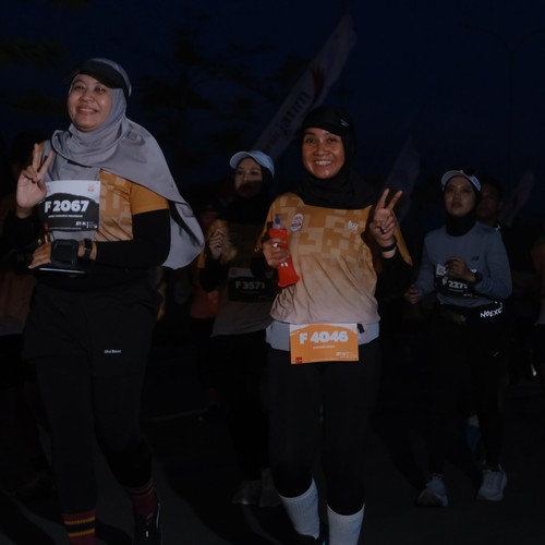 Race photo from KEDIRI HALF MARATHON 2026