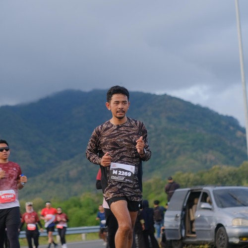 Race photo from KEDIRI HALF MARATHON 2026