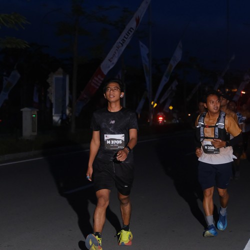 Race photo from KEDIRI HALF MARATHON 2026