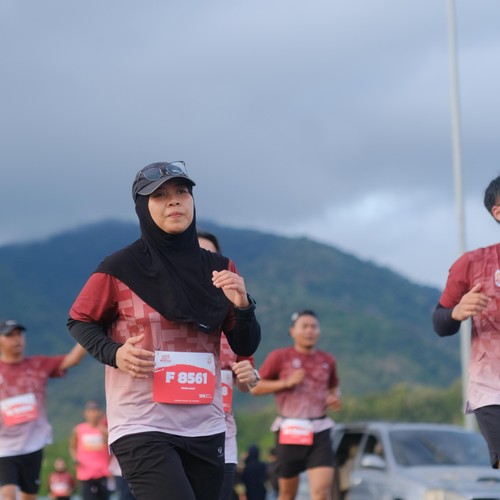 Race photo from KEDIRI HALF MARATHON 2026