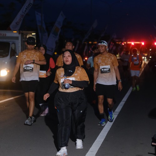 Race photo from KEDIRI HALF MARATHON 2026