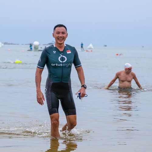 Race photo from Belitung Multisport Festival
