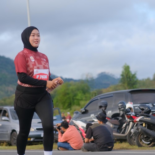 Race photo from KEDIRI HALF MARATHON 2026