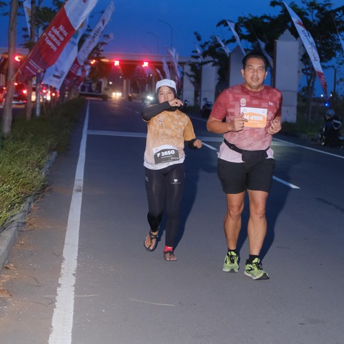 Race photo from KEDIRI HALF MARATHON 2026