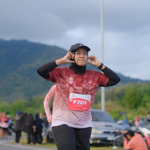 Race photo from KEDIRI HALF MARATHON 2026
