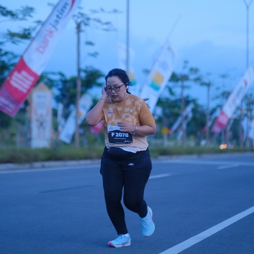 Race photo from KEDIRI HALF MARATHON 2026