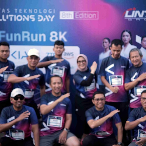 Race photo from LINTAS TEKNOLOGI SOLUTIONS DAY