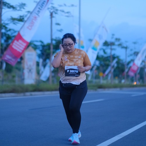 Race photo from KEDIRI HALF MARATHON 2026