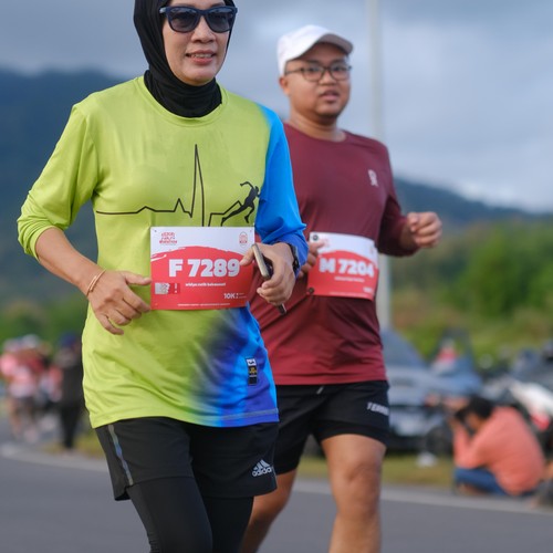 Race photo from KEDIRI HALF MARATHON 2026