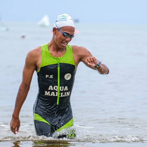 Race photo from Belitung Multisport Festival