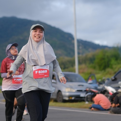 Race photo from KEDIRI HALF MARATHON 2026