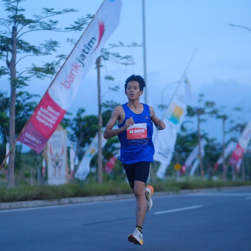 Race photo from KEDIRI HALF MARATHON 2026