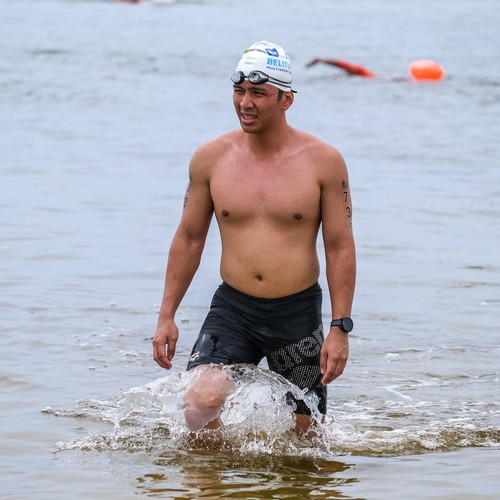 Race photo from Belitung Multisport Festival