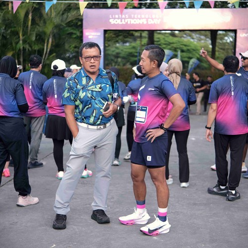 Race photo from LINTAS TEKNOLOGI SOLUTIONS DAY