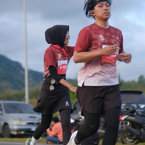 Race photo from KEDIRI HALF MARATHON 2026