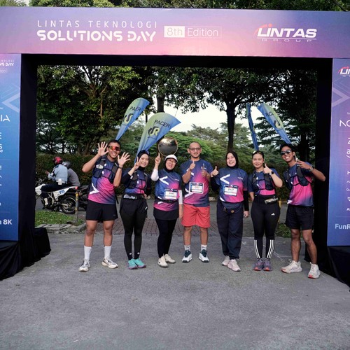 Race photo from LINTAS TEKNOLOGI SOLUTIONS DAY