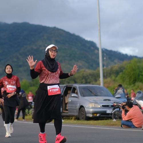 Race photo from KEDIRI HALF MARATHON 2026