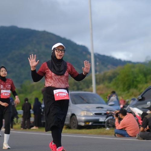 Race photo from KEDIRI HALF MARATHON 2026