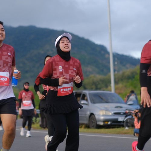 Race photo from KEDIRI HALF MARATHON 2026