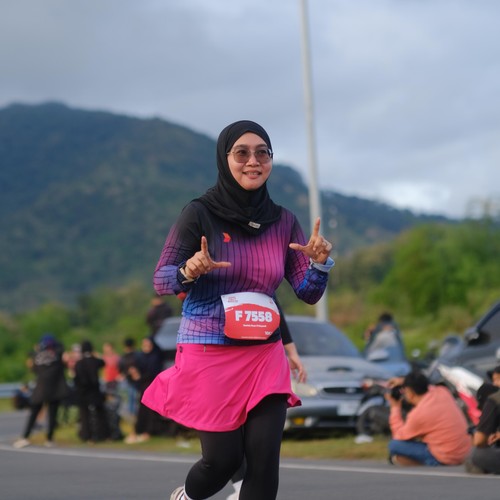 Race photo from KEDIRI HALF MARATHON 2026