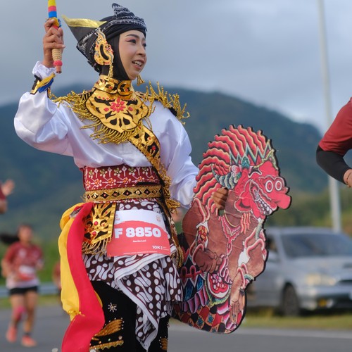 Race photo from KEDIRI HALF MARATHON 2026