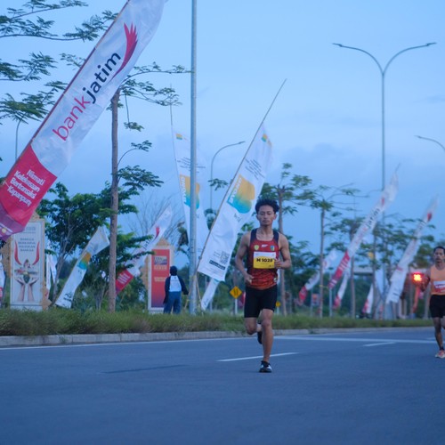 Race photo from KEDIRI HALF MARATHON 2026