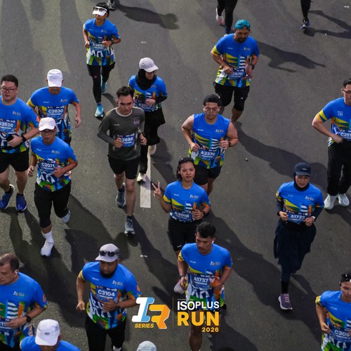 Race photo from ISOPLUS RUN 2026 - JAKARTA