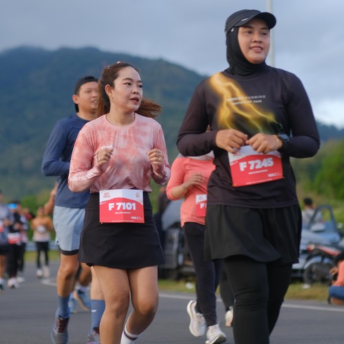 Race photo from KEDIRI HALF MARATHON 2026