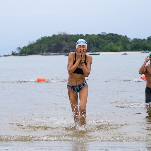Race photo from Belitung Multisport Festival