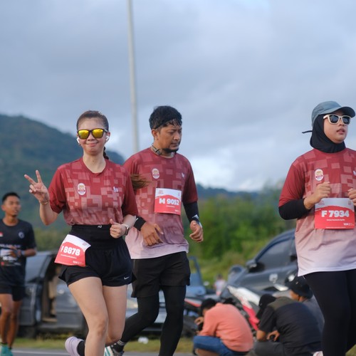 Race photo from KEDIRI HALF MARATHON 2026