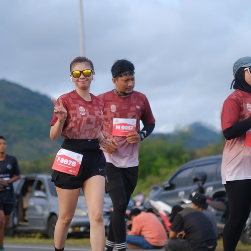 Race photo from KEDIRI HALF MARATHON 2026