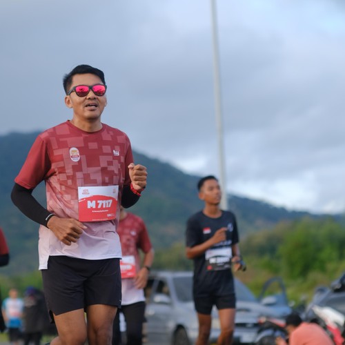 Race photo from KEDIRI HALF MARATHON 2026