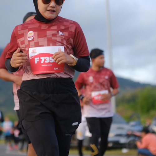 Race photo from KEDIRI HALF MARATHON 2026