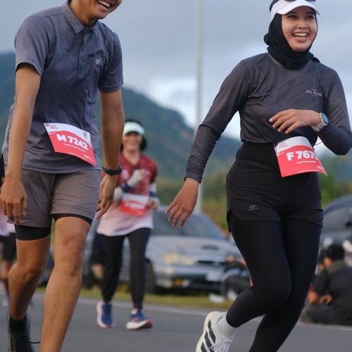 Race photo from KEDIRI HALF MARATHON 2026