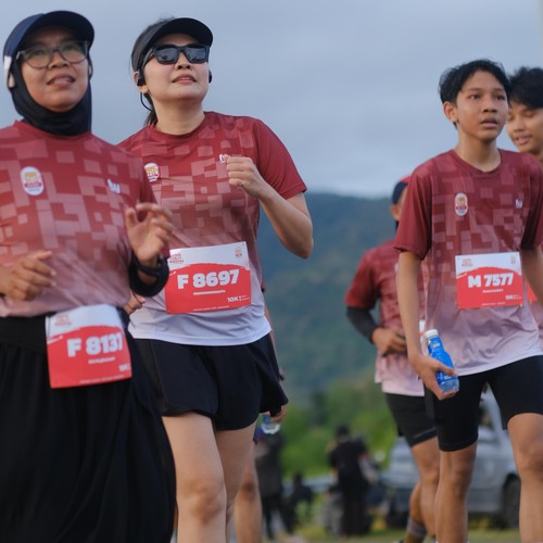 Race photo from KEDIRI HALF MARATHON 2026