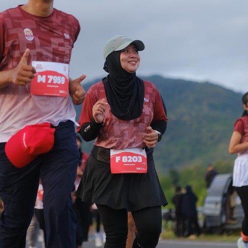 Race photo from KEDIRI HALF MARATHON 2026