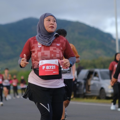 Race photo from KEDIRI HALF MARATHON 2026