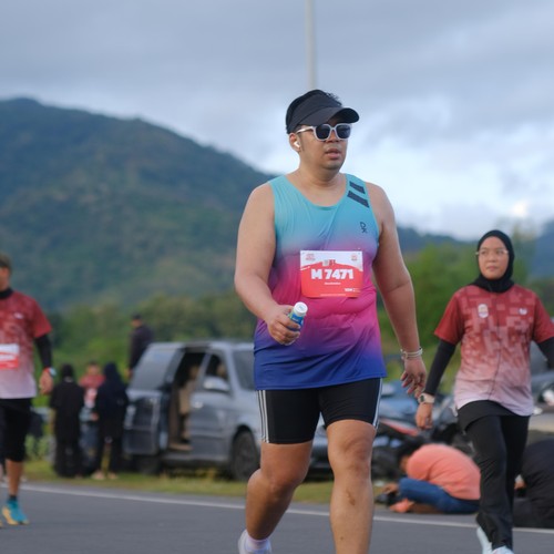 Race photo from KEDIRI HALF MARATHON 2026