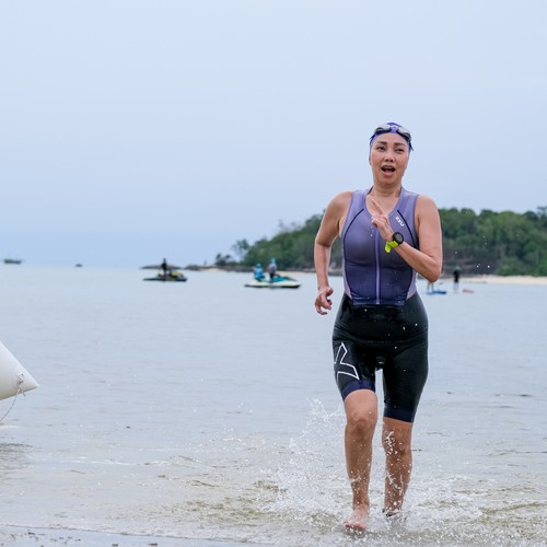Race photo from Belitung Multisport Festival