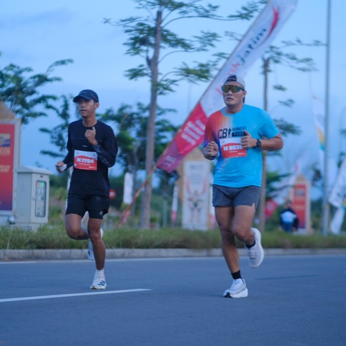 Race photo from KEDIRI HALF MARATHON 2026