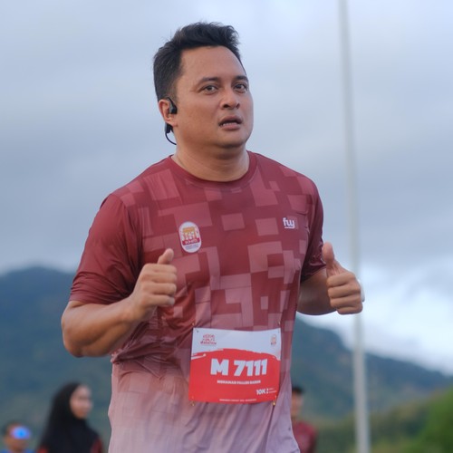 Race photo from KEDIRI HALF MARATHON 2026