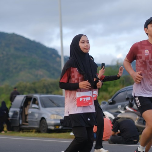 Race photo from KEDIRI HALF MARATHON 2026