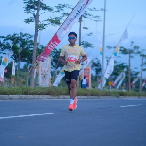 Race photo from KEDIRI HALF MARATHON 2026