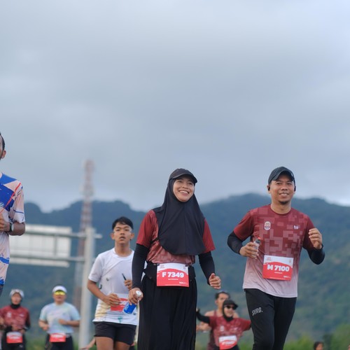 Race photo from KEDIRI HALF MARATHON 2026