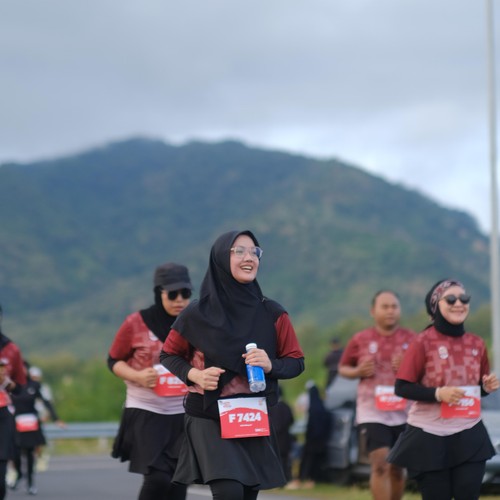 Race photo from KEDIRI HALF MARATHON 2026